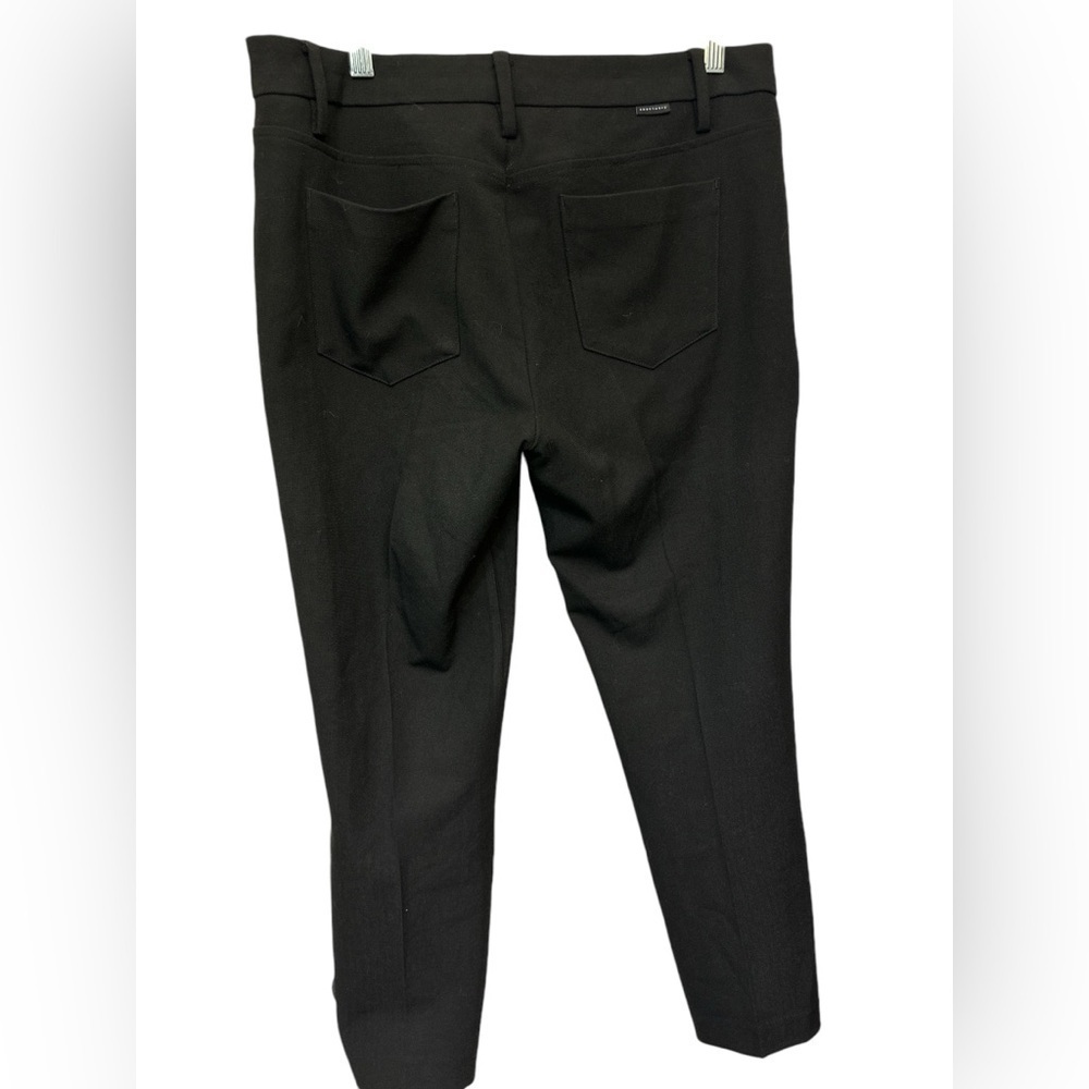 SANCTUARY The Intern Zip Fly Viscose Blend Skinny Fit Ankle Crop Pants